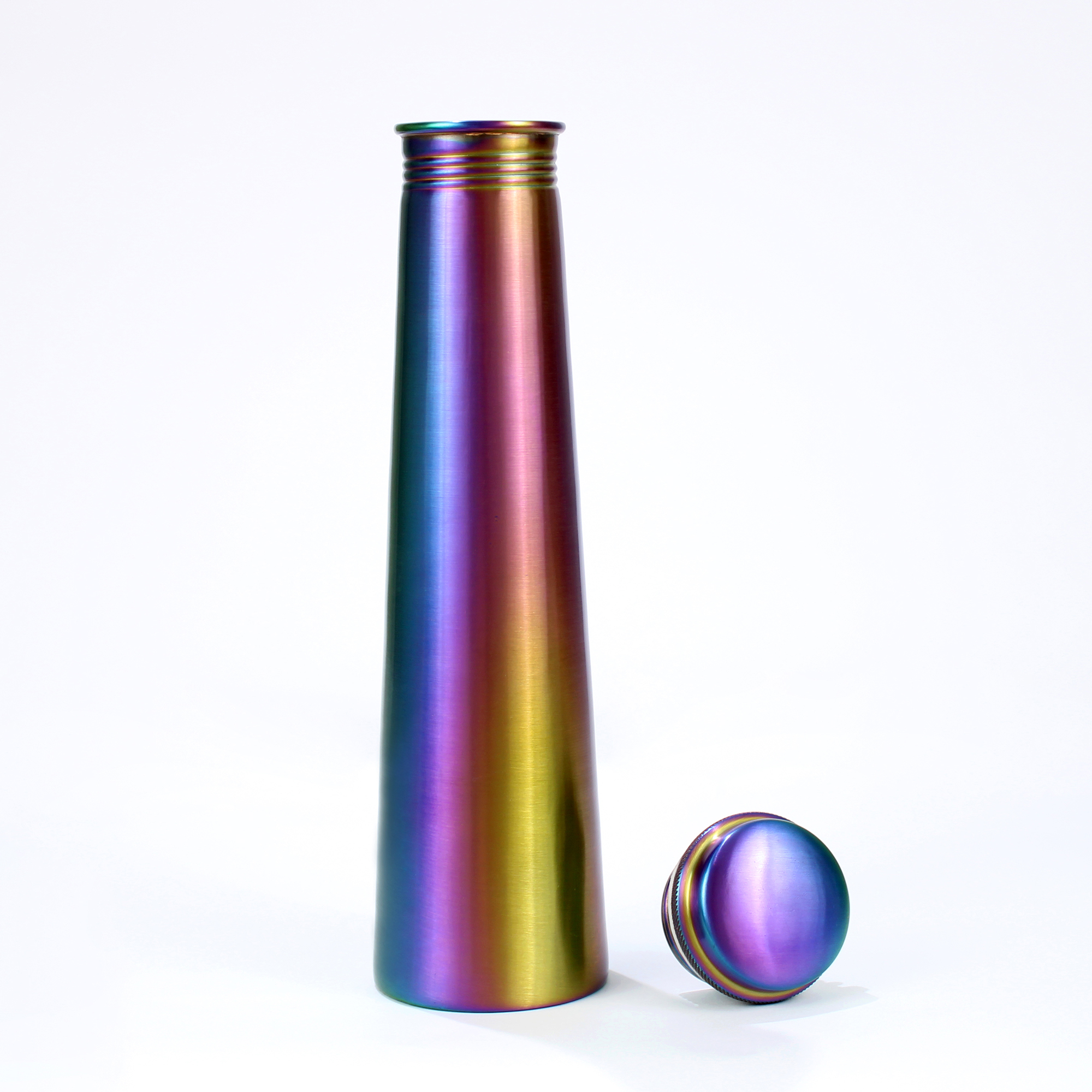 El'Cobre Premium Rainbow Tower Copper Bottle - 850 ML