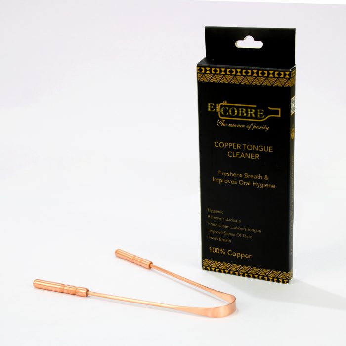 Pure Copper Tongue Cleaner with Box Packaging