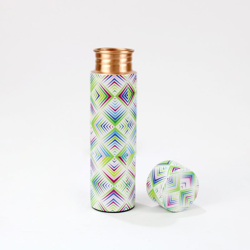 El'Cobre Premium Limited Edition Printed Copper Bottle - 500