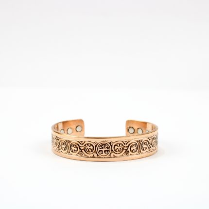 Pure Copper Magnet Bracelet With Gift Box (Design 13)