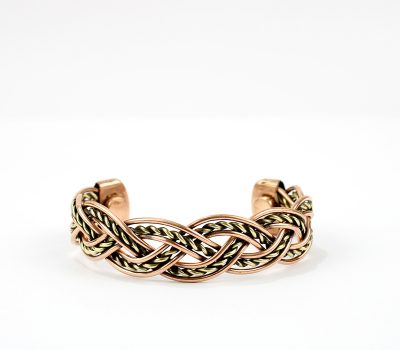 Pure Copper Magnet Bracelet With Gift Box (Design 14)