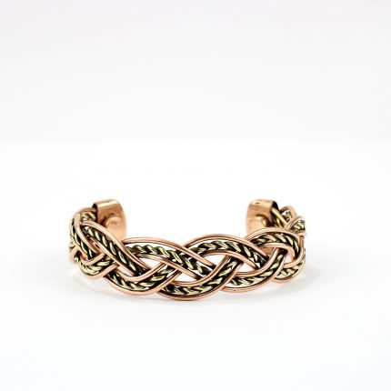 Pure Copper Magnet Bracelet With Gift Box (Design 14)