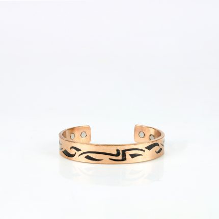Pure Copper Magnet Bracelet With Gift Box (Design 17)