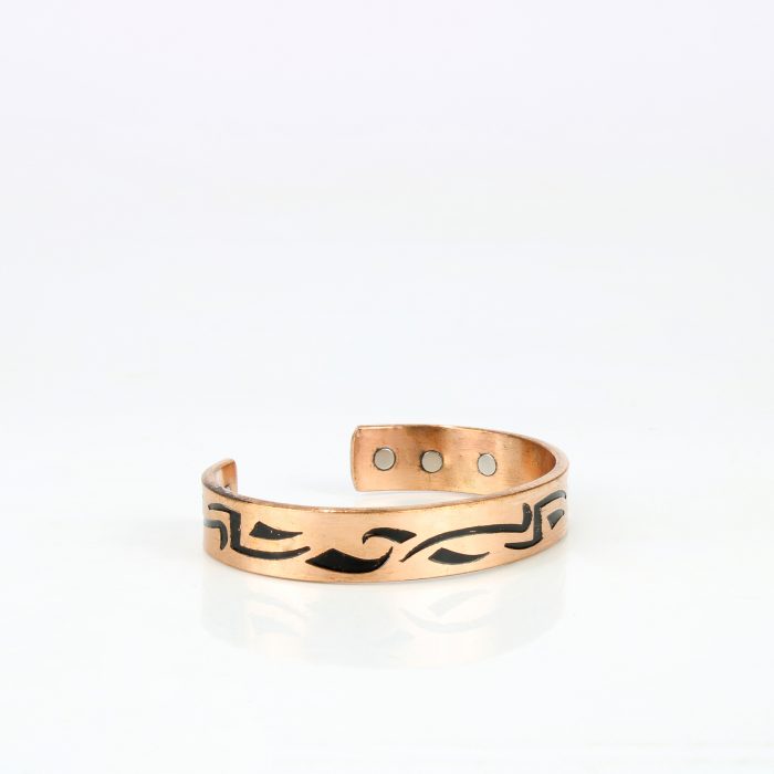 Pure Copper Magnet Bracelet With Gift Box (Design 17)
