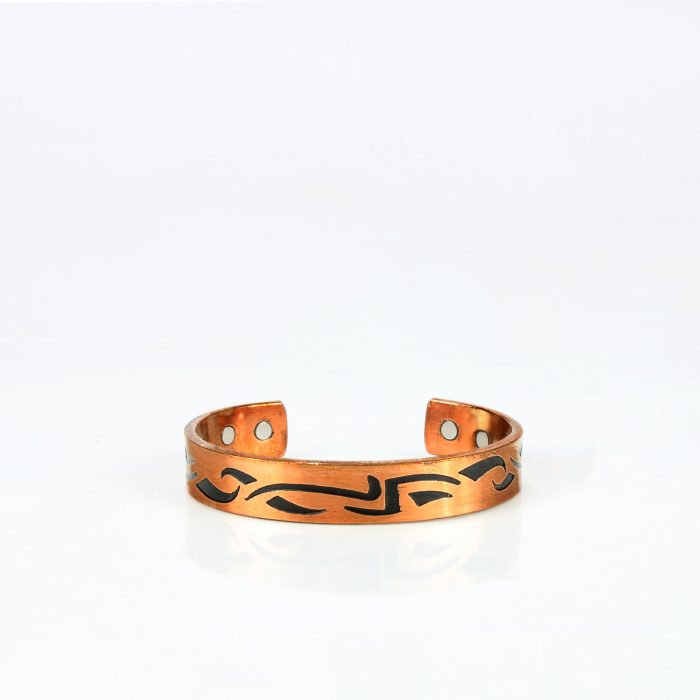Pure Copper Magnet Bracelet With Gift Box (Design 18)