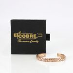 Pure Copper Magnet Bracelet With Gift Box (Design 19)