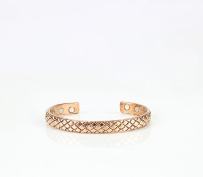 Pure Copper Magnet Bracelet With Gift Box (Design 19)