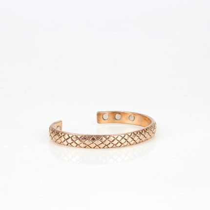 Pure Copper Magnet Bracelet With Gift Box (Design 19)