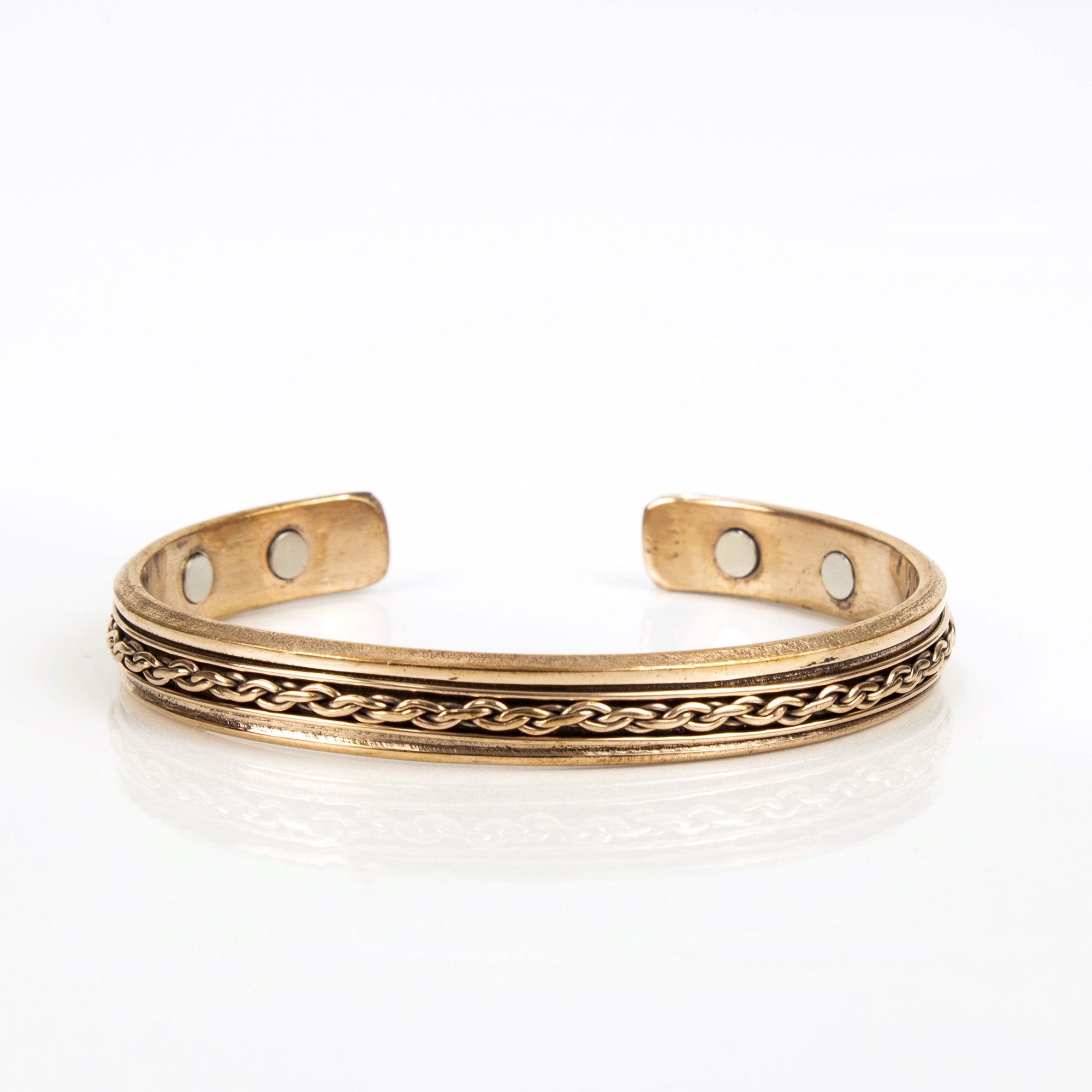 Pure Copper Magnet Bracelet Gift Box (Design 2)