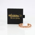 Pure Copper Magnet Bracelet With Gift Box (Design 20)