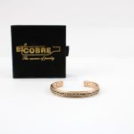 Pure Copper Magnet Bracelet With Gift Box (Design 3)