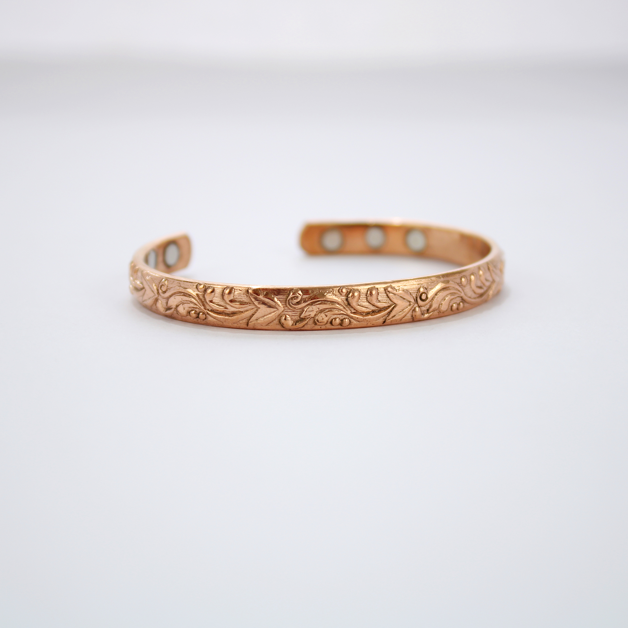 Pure Copper Magnet Bracelet Gift Box (Design 6)