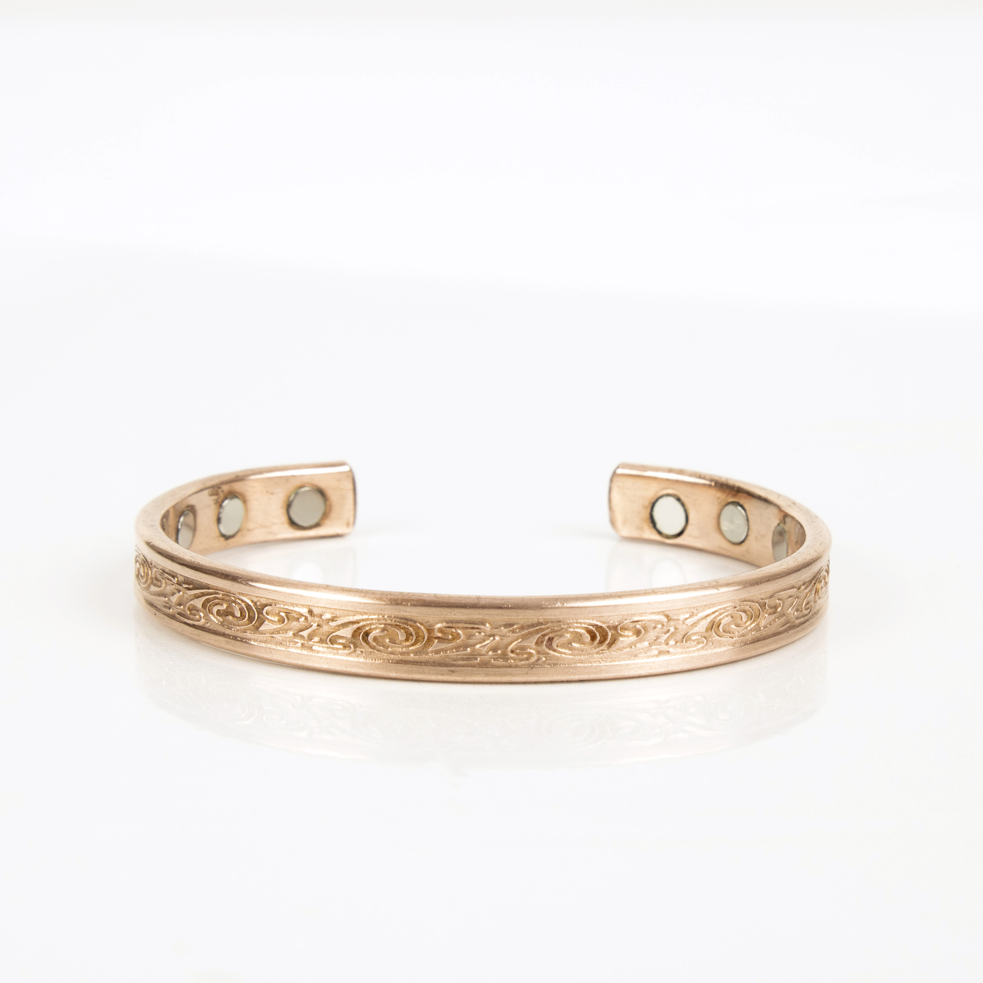 Pure Copper Magnet Bracelet Gift Box (Design 7)