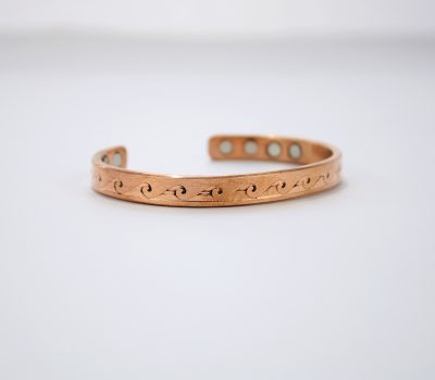 Pure Copper Magnet Bracelet With Gift Box (Design 8)