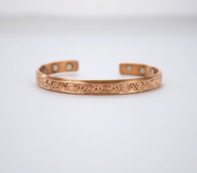 Pure Copper Magnet Bracelet With Gift Box (Design 9)