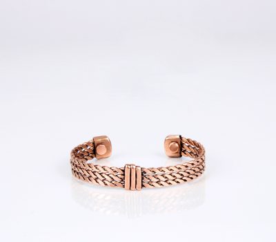 Pure Copper Magnet Light Weight Bracelet Gift Box (Design 23)