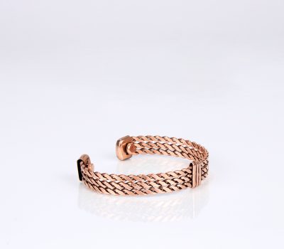 Pure Copper Magnet Light Weight Bracelet Gift Box (Design 23)