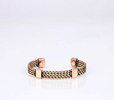 Pure Copper Magnet Light Weight Bracelet Gift Box (Design 24)