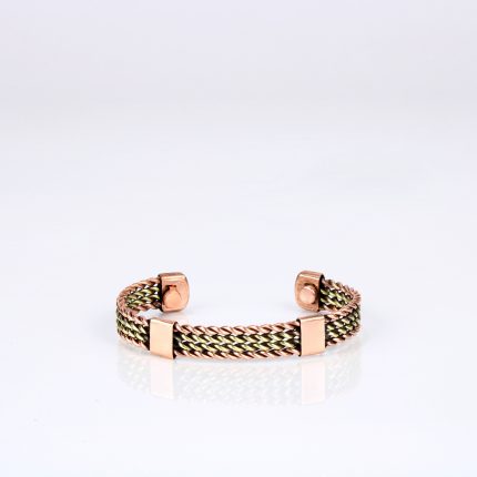 Pure Copper Magnet Light Weight Bracelet Gift Box (Design 24)