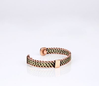 Pure Copper Magnet Light Weight Bracelet Gift Box (Design 24)