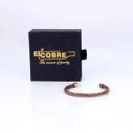 Pure Copper Magnet Light Weight Bracelet Gift Box (Design 25)