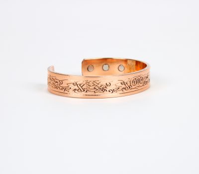 Pure Copper Magnet Bracelet With Gift Box (Design 27)