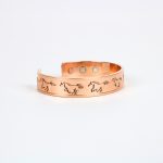 Pure Copper Magnet Bracelet With Gift Box (Design 28)
