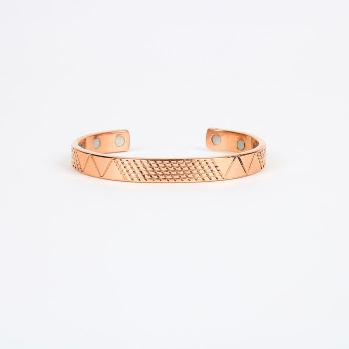Pure Copper Magnet Bracelet With Gift Box (Design 29)