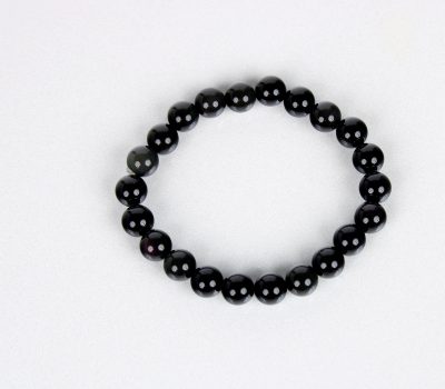 Black Obsidian Crystal Bracelet