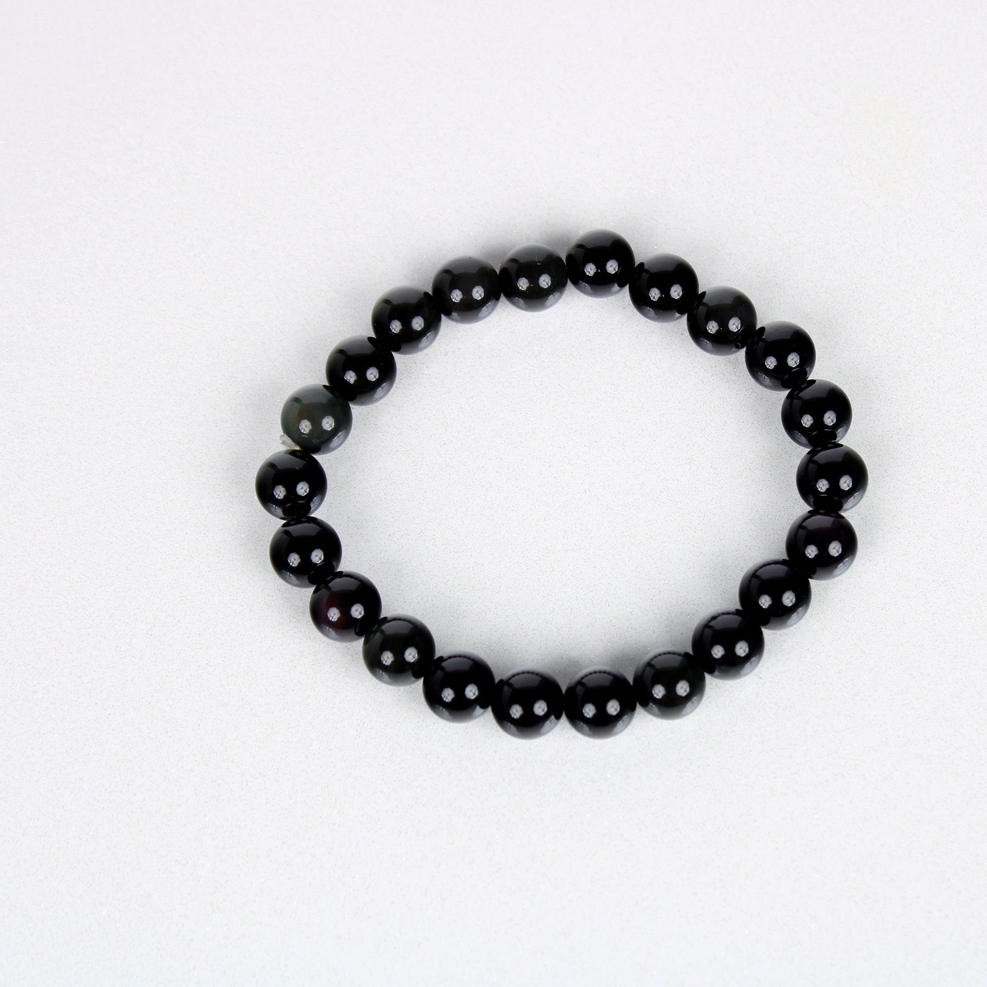 Hematite + Tiger Eye + Black Obsidian Bracelet Crystal For Weight Loss |  51Pyramids