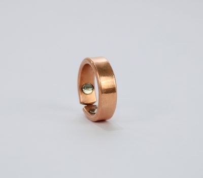 Pure Copper Ring with Magnet (Design 1)
