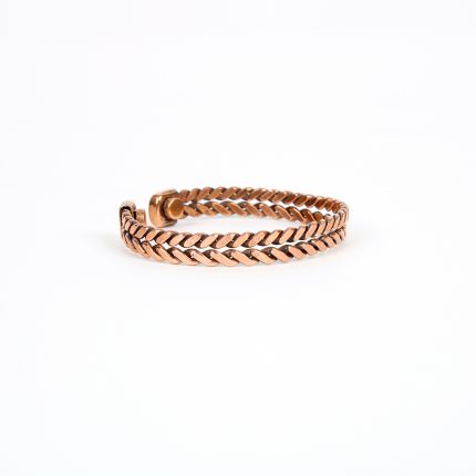 Pure Copper Light Weight Bracelet With Gift Box (Design 31)