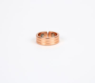 Pure Copper Ring with Magnet (Design 2)