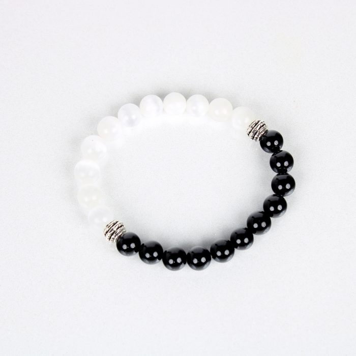 Yin Yang Crystal Bracelet