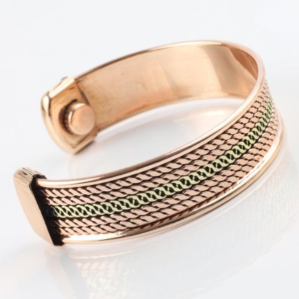 Copper Light Weight Bracelet With Gift Bag (Design 38)