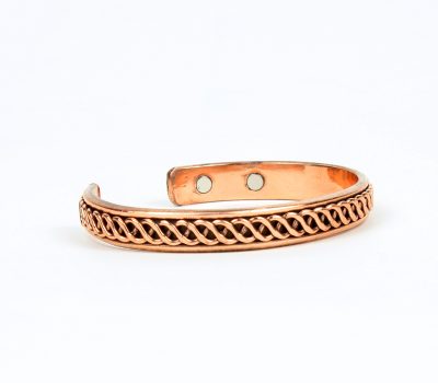 Pure Copper Magnet Bracelet With Gift Box (Design 32)