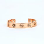 Pure Copper Magnet Bracelet With Gift Box (Design 43)