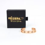 Pure Copper Magnet Bracelet With Gift Box (Design 43)