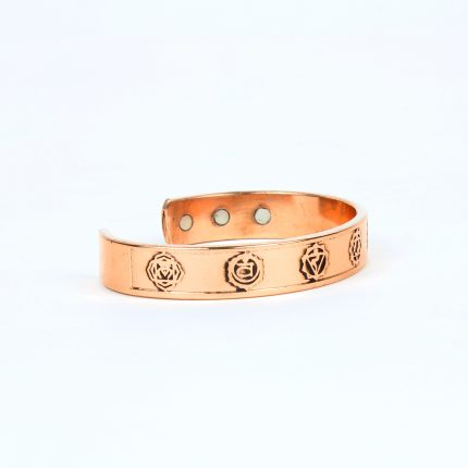 Pure Copper Magnet Bracelet With Gift Box (Design 43)