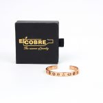 Pure Copper Magnet Bracelet With Gift Box (Design 44)