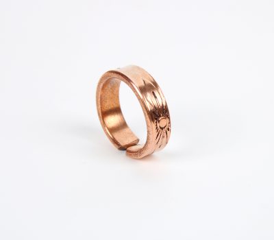 Pure Copper Ring (Design 4)