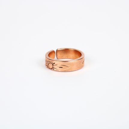 Pure Copper Ring (Design 4)