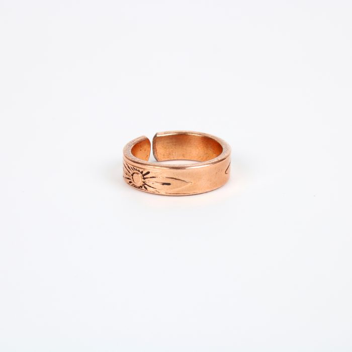 Pure Copper Ring (Design 4)