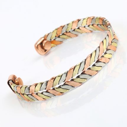 Copper Light Weight Bracelet With Gift Box (Design 48)