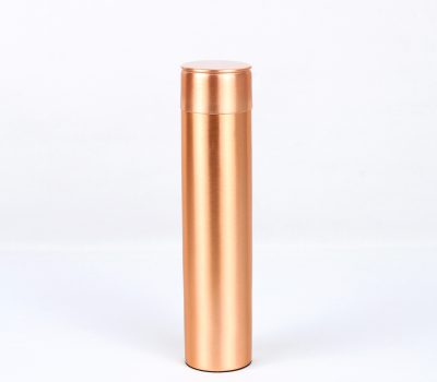 El'Cobre Premium Plain Matt Slim Copper Bottle - 700ML