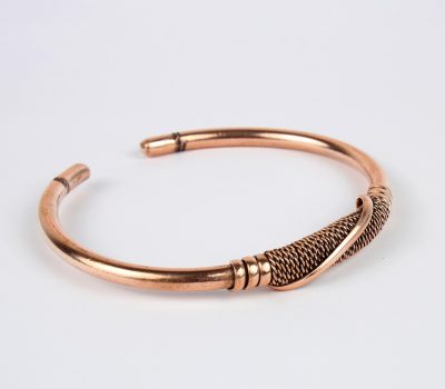 Pure Copper Magnet Bracelet With Gift Box (Design 49)