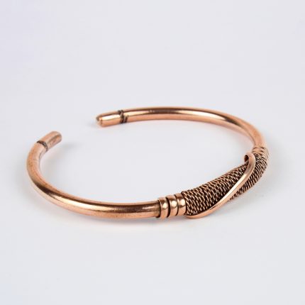 Pure Copper Magnet Bracelet With Gift Box (Design 49)