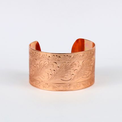 Pure Copper Magnet Bracelet With Gift Bag (Design 58)