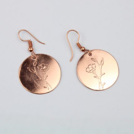 Copper Earrings - Design 6