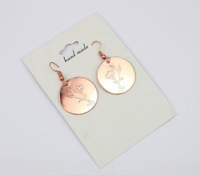 Copper Earrings - Design 6